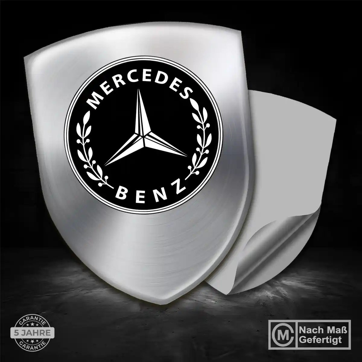 Mercedes Aufkleber Embleme Silikon Premiumqualität