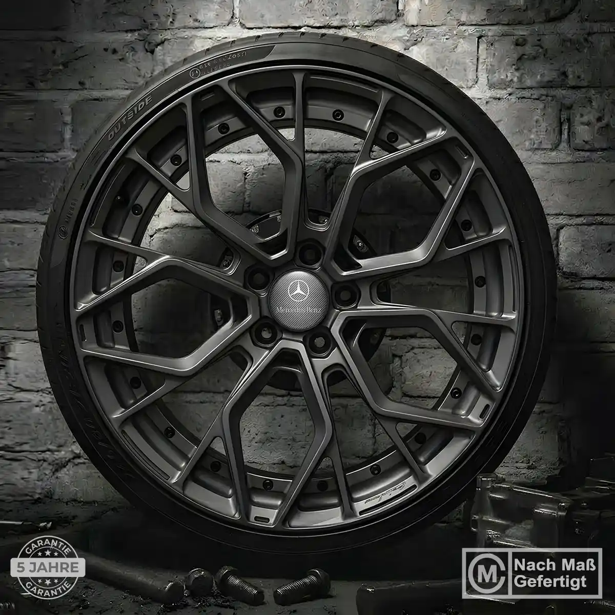 Mercedes Aufkleber Nabendeckel Stilvolles Design