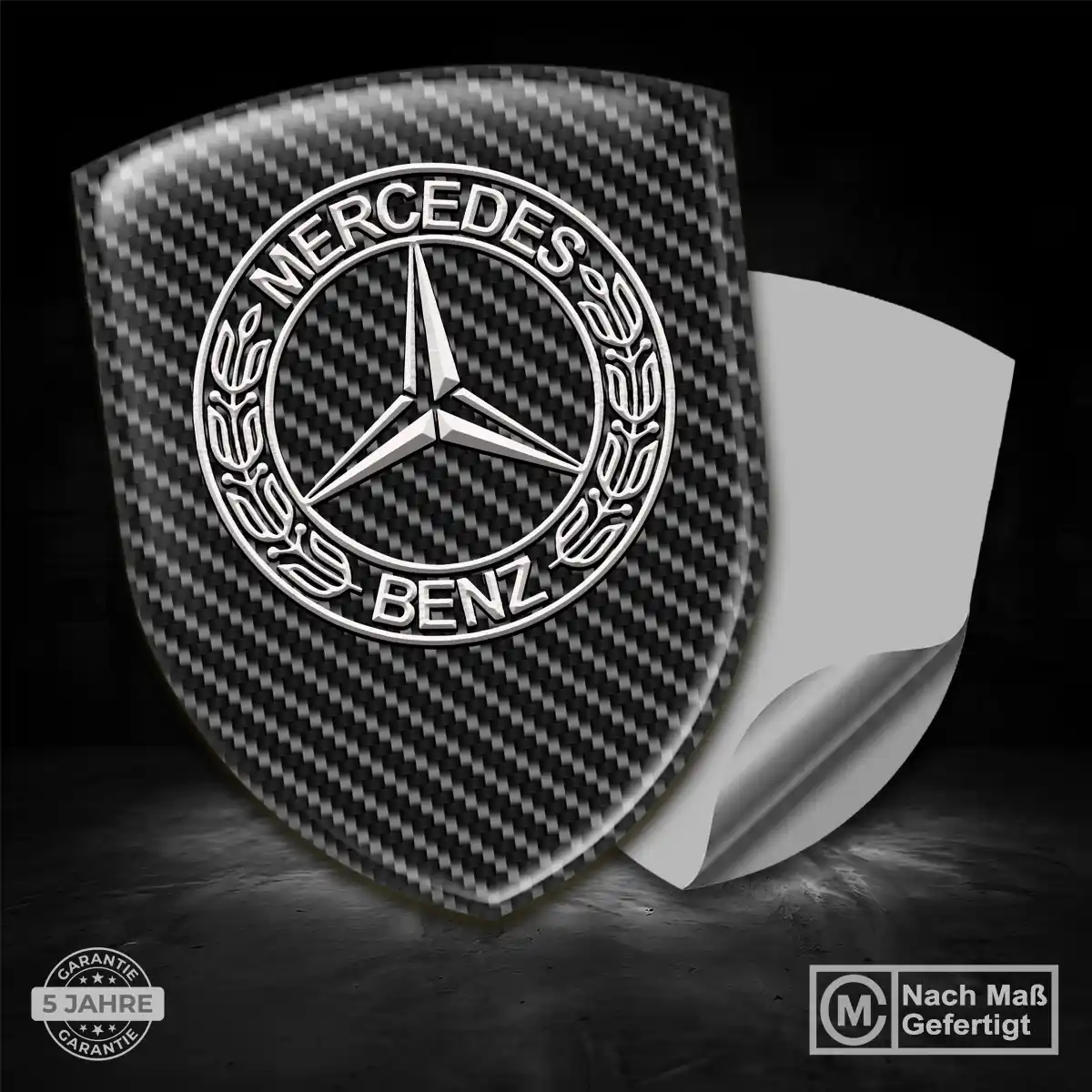 Mercedes Aufkleber Stilvolles Design