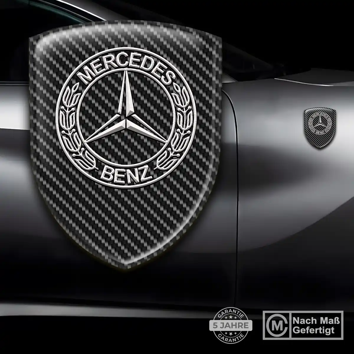 Mercedes Aufkleber Stilvolles Design
