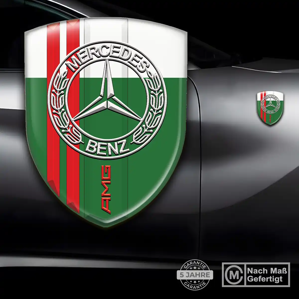Mercedes Aufkleber Wappen Emblem Auto Hohe Qualität