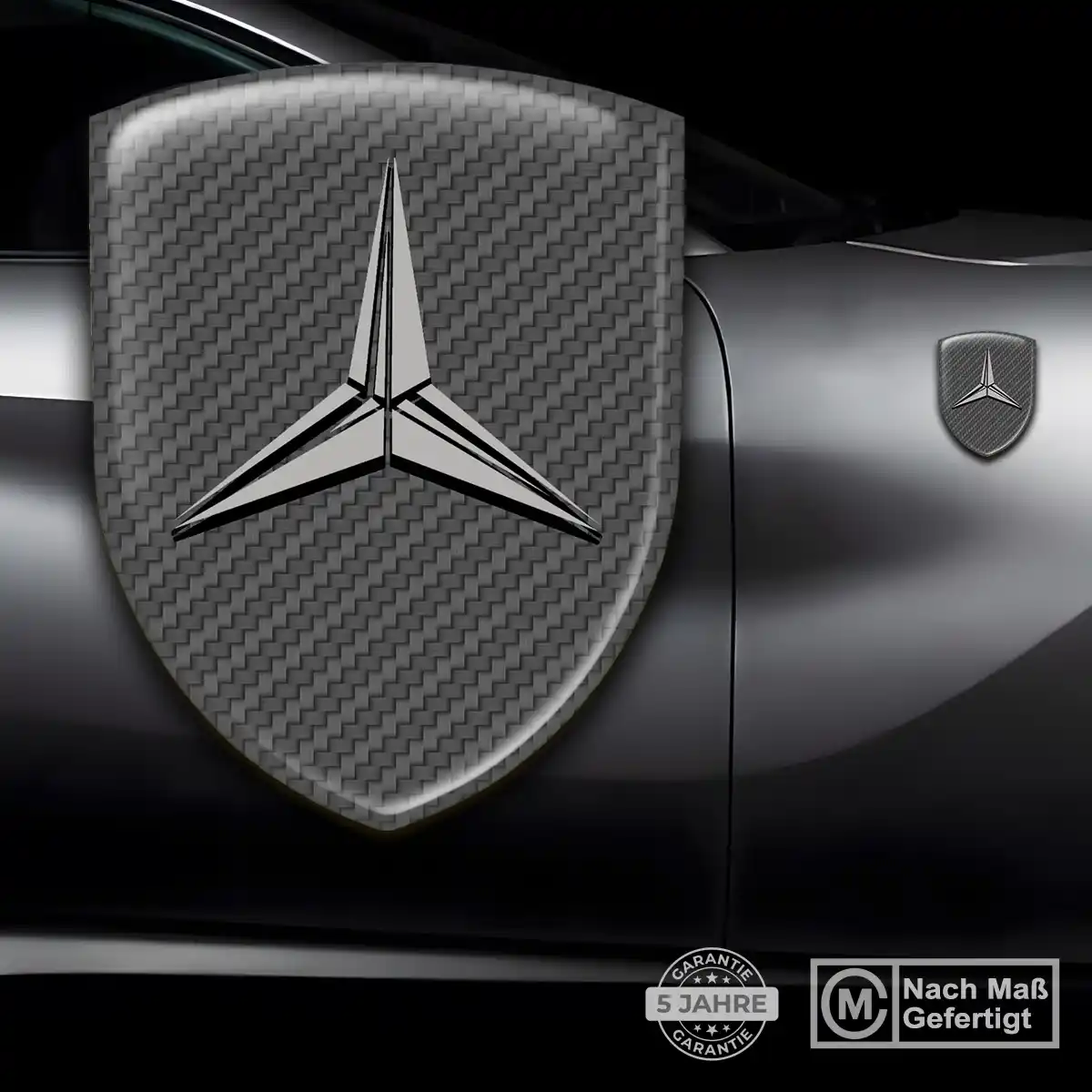 Mercedes Aufkleber Wappen Emblem Auto Limitierte Auflage