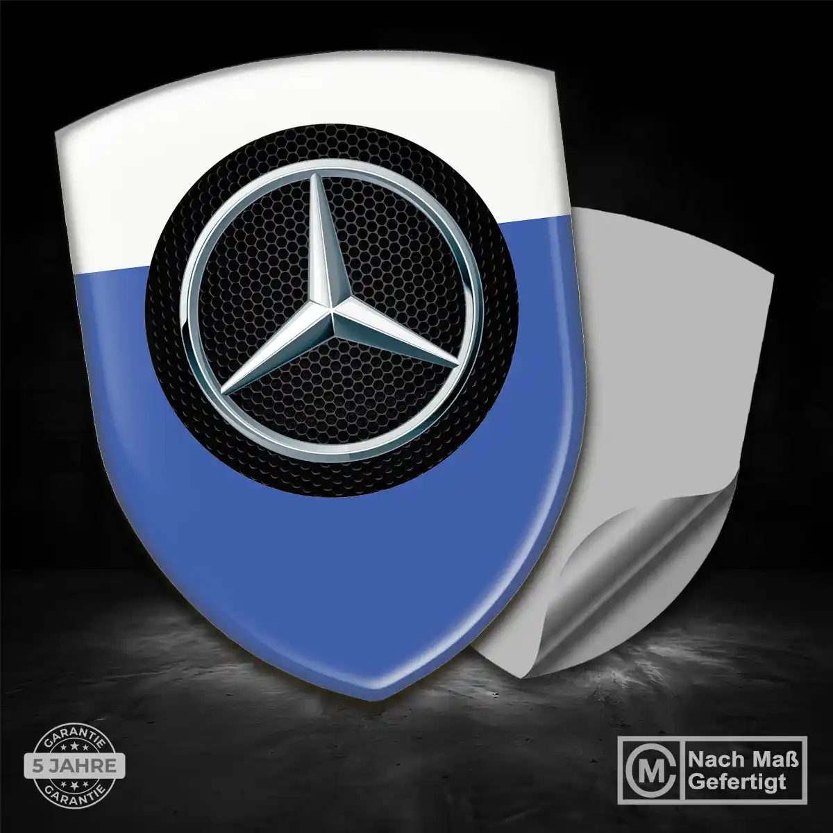 Mercedes Aufkleber Wappen Emblem Auto Premiumqualität
