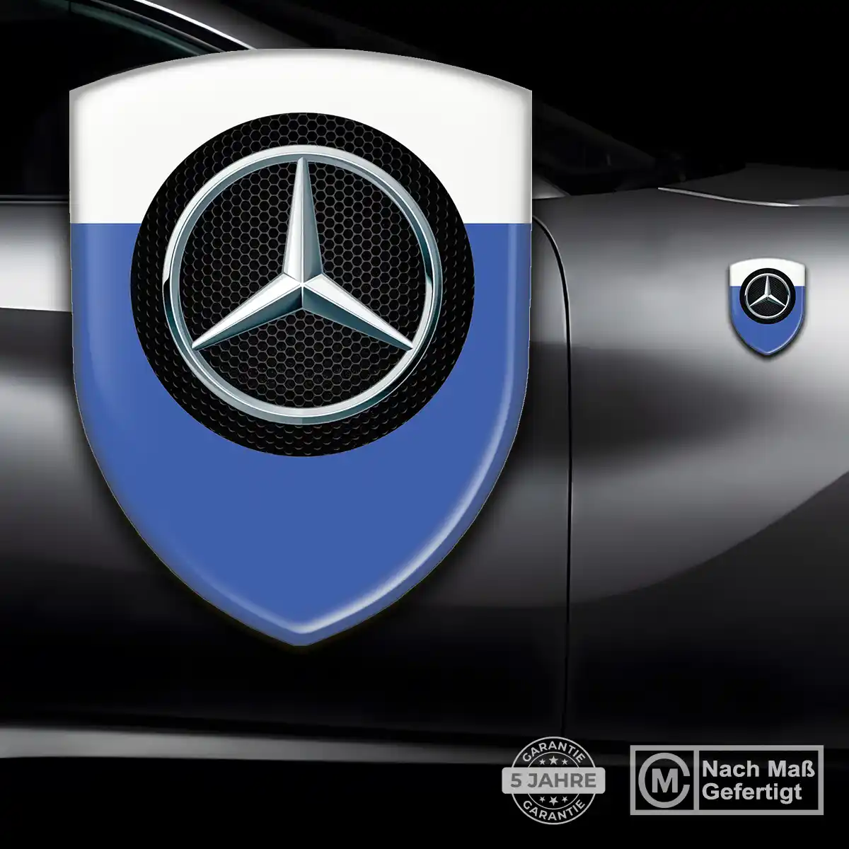 Mercedes Aufkleber Wappen Emblem Auto Premiumqualität