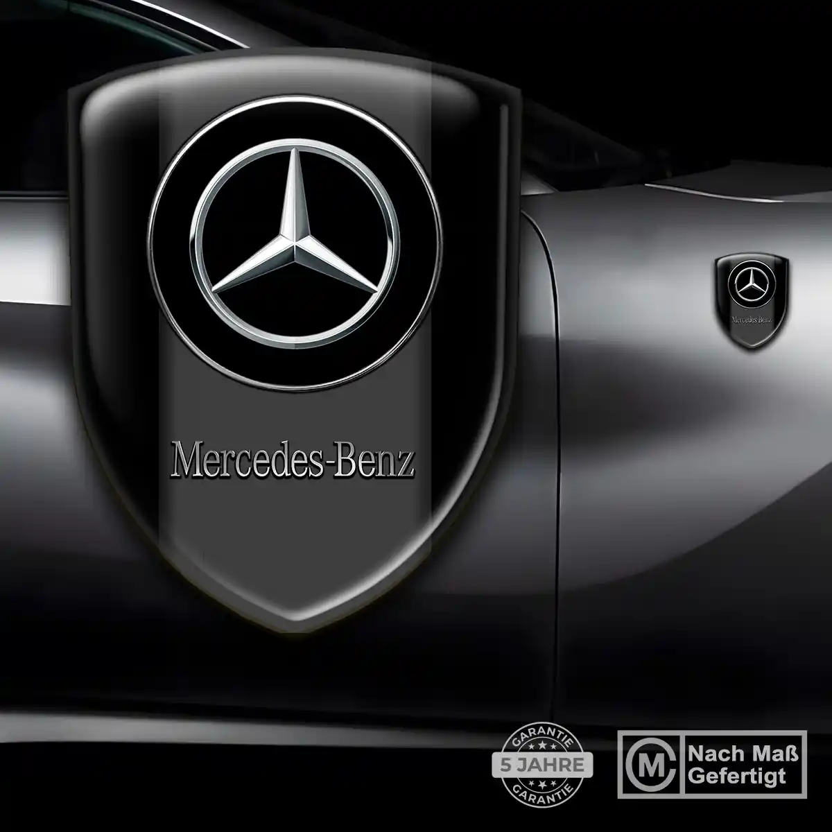 Mercedes Aufkleber Wappen Emblem Limitierte Auflage