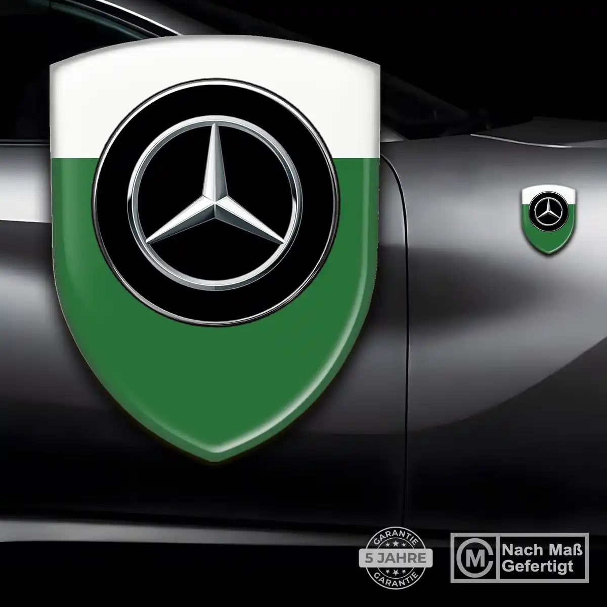 Mercedes Aufkleber Wappen Hohe Qualität