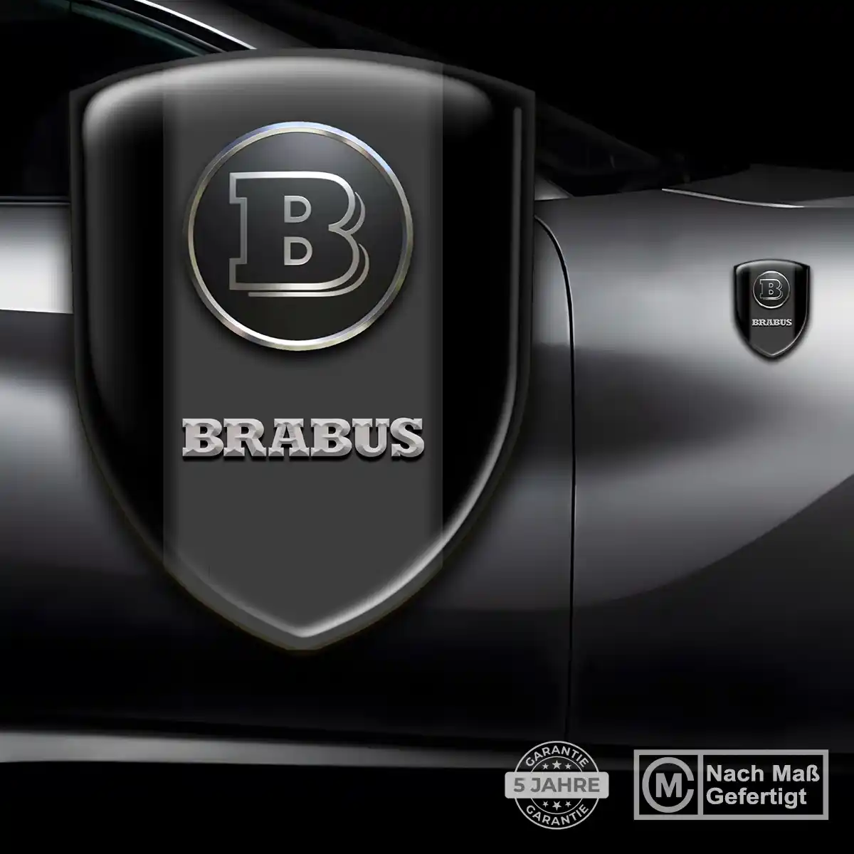Mercedes Brabus Aufkleber Auto Hohe Qualität