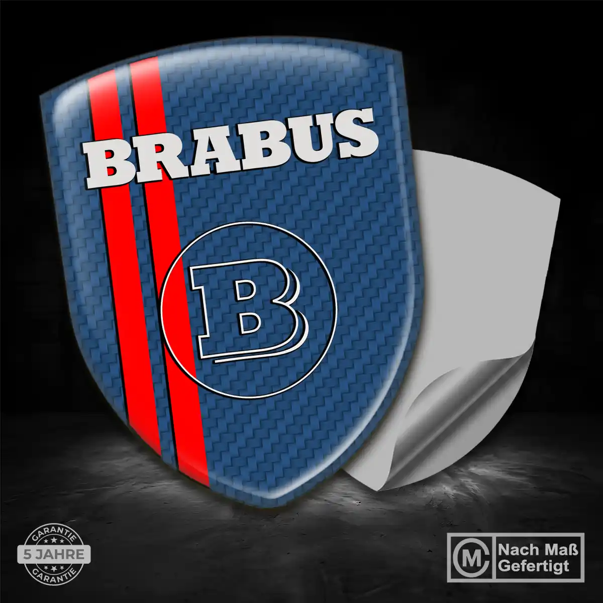 Mercedes Brabus Aufkleber Auto Stilvolles Design