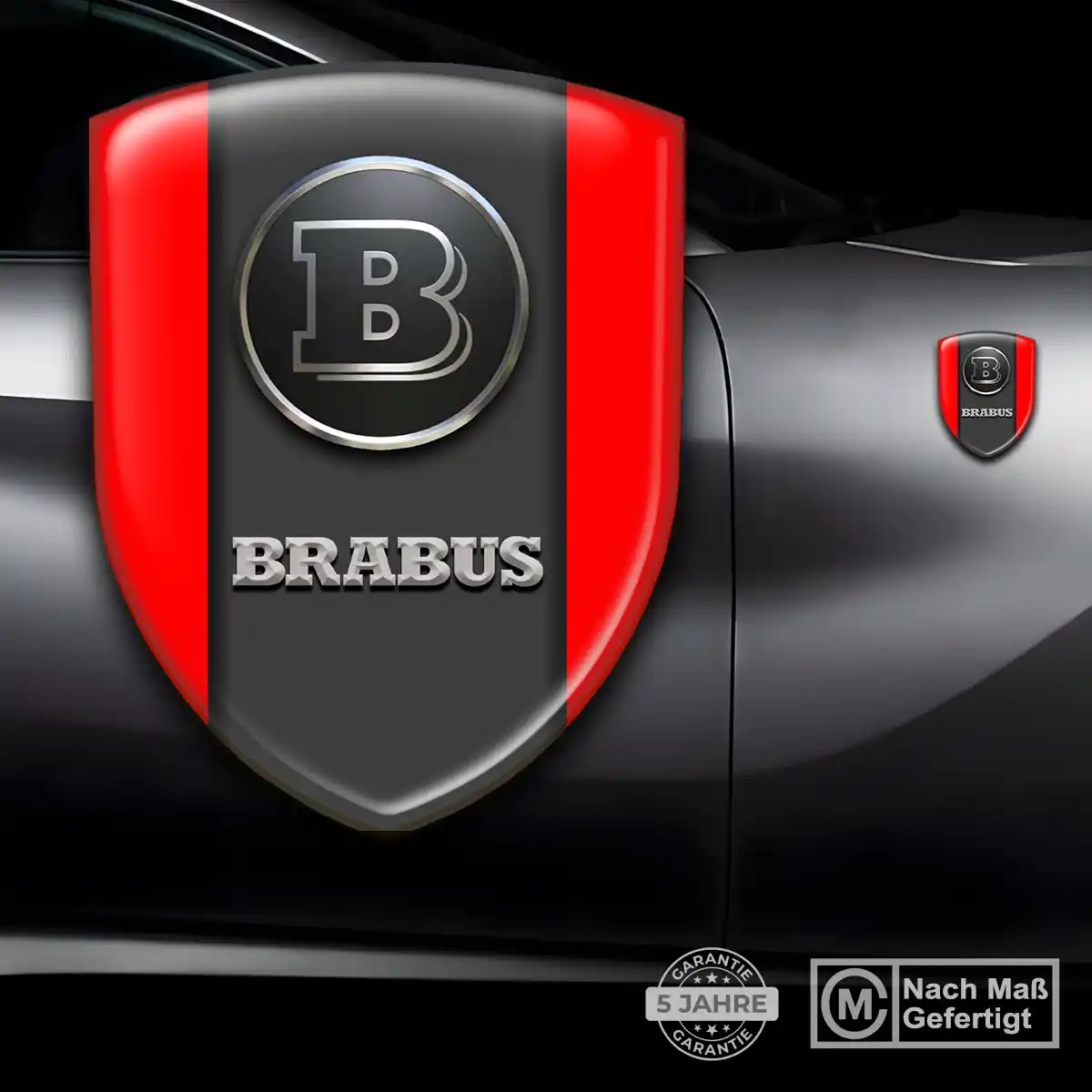 Mercedes Brabus Aufkleber Emblem Auto Hohe Qualität