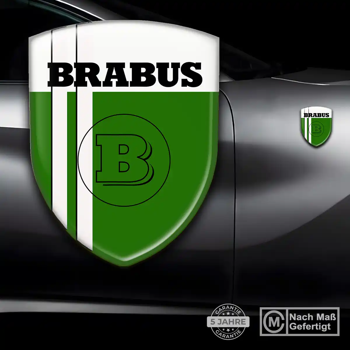 Mercedes Brabus Aufkleber Hohe Qualität