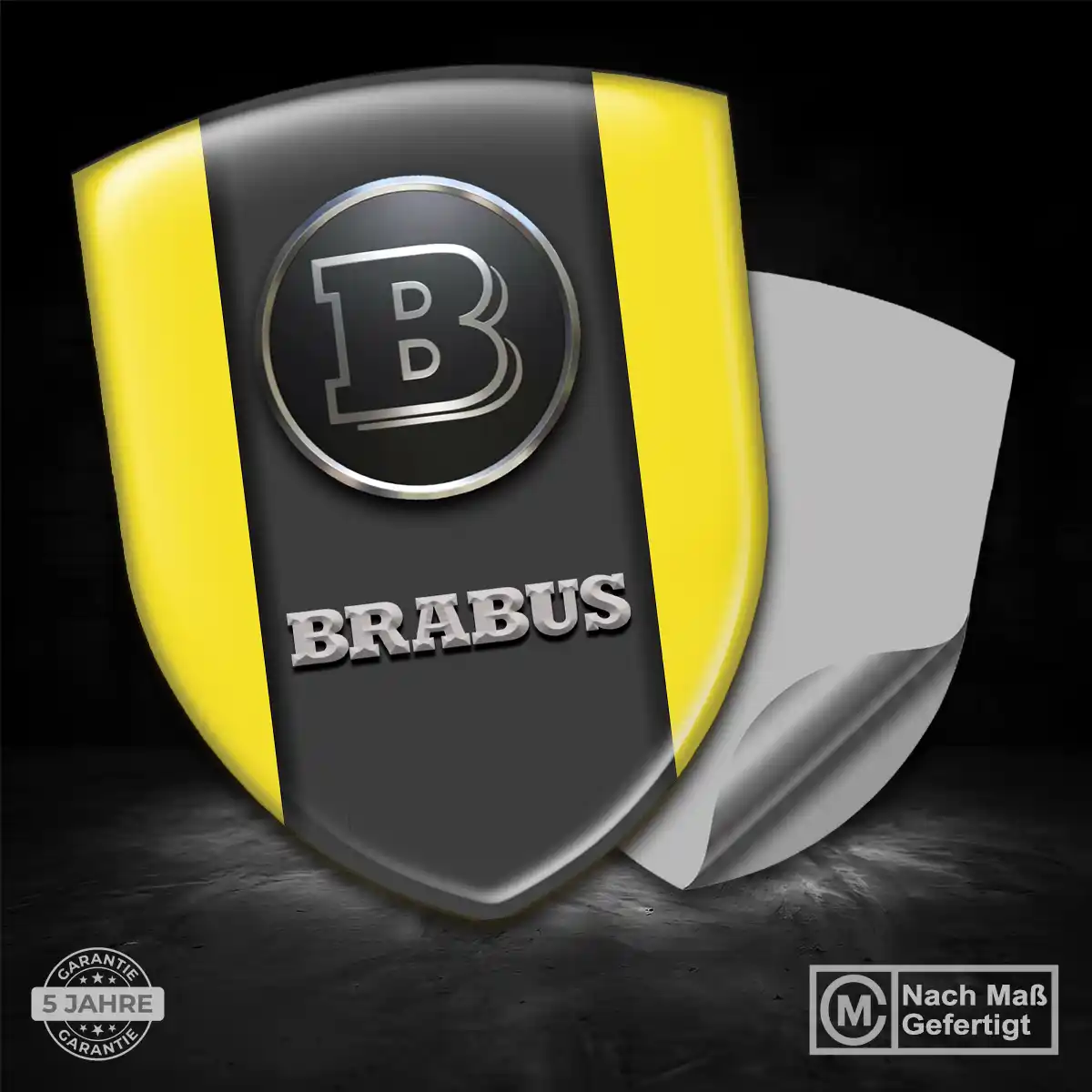 Mercedes Brabus Aufkleber Wappen Auto Hohe Qualität