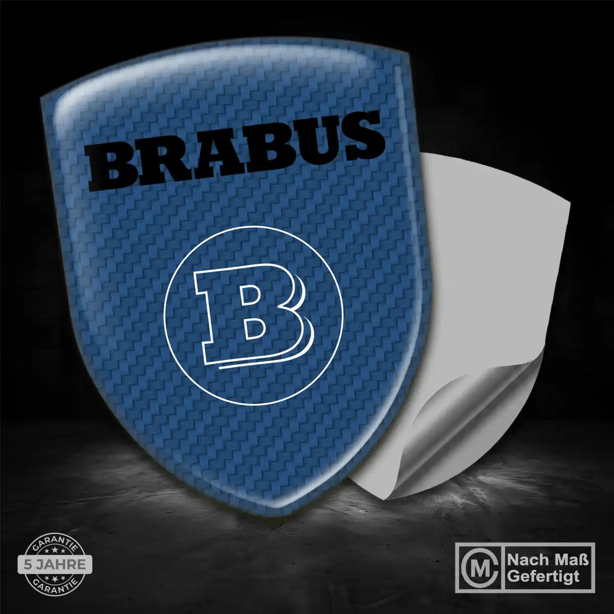 Mercedes Brabus Aufkleber Wappen Emblem Auto Stilvolles Design