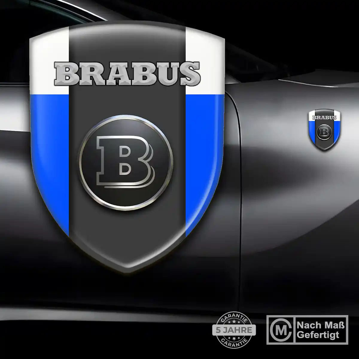 Mercedes Brabus Emblem Auto Hohe Qualität
