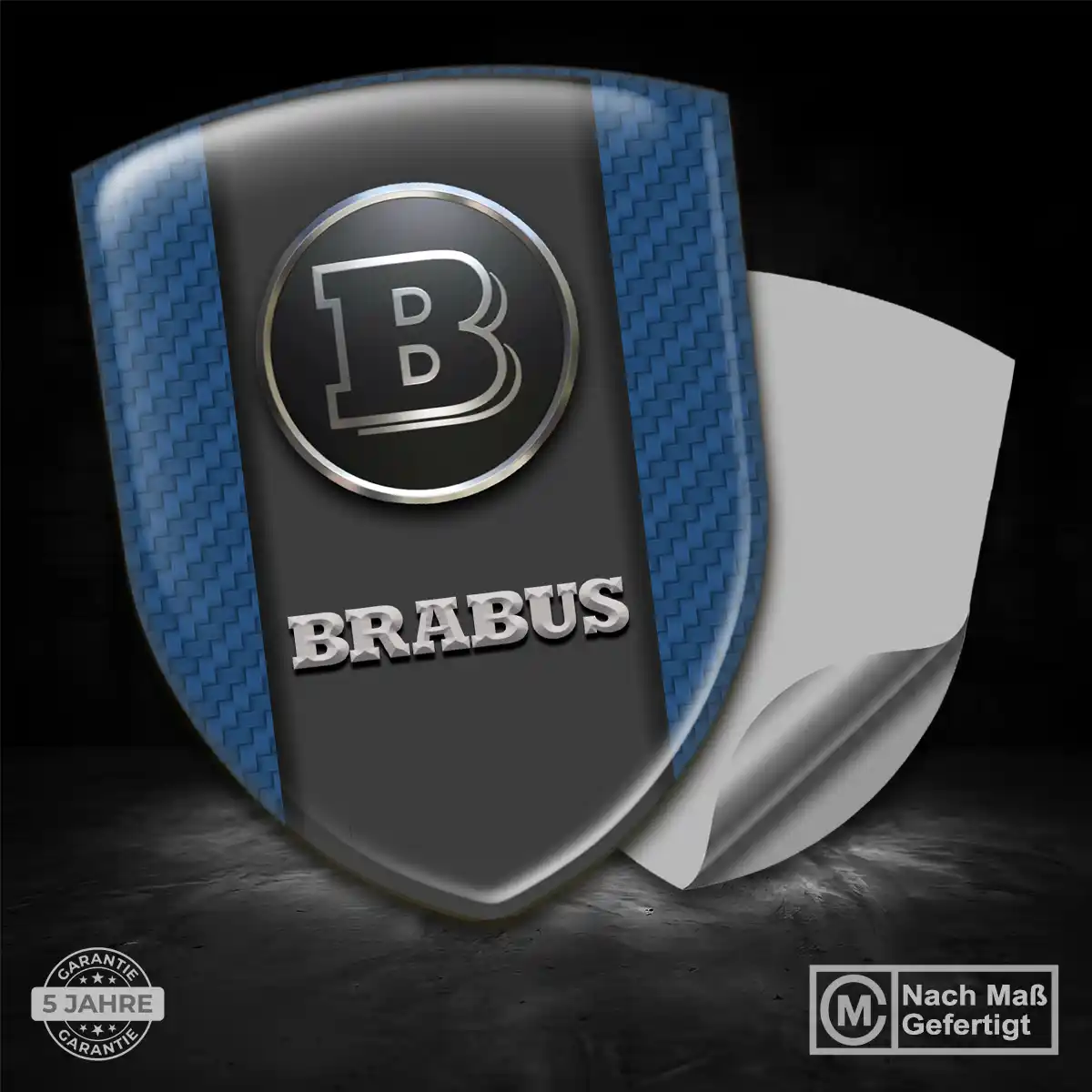 Mercedes Brabus Embleme Auto Stilvolles Design