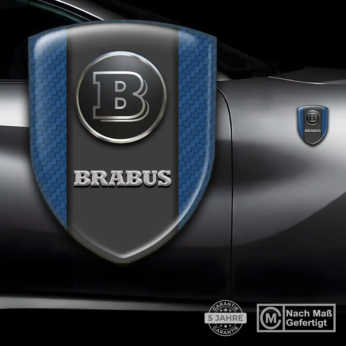 Mercedes Brabus Embleme Auto Stilvolles Design