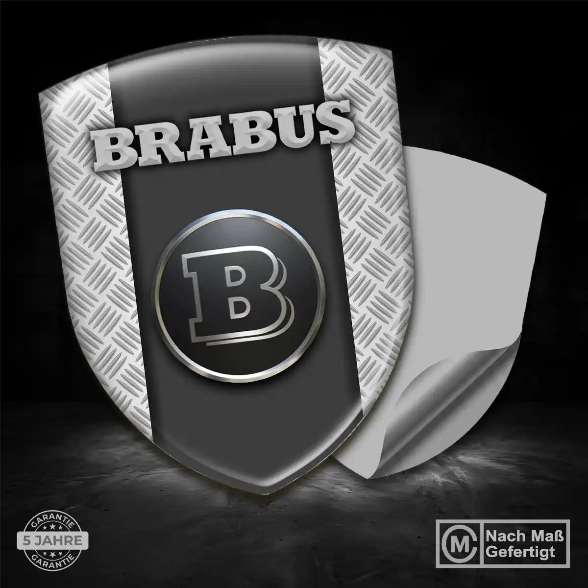 Mercedes Brabus Wappen Emblem Aufkleber Auto Stilvolles Design