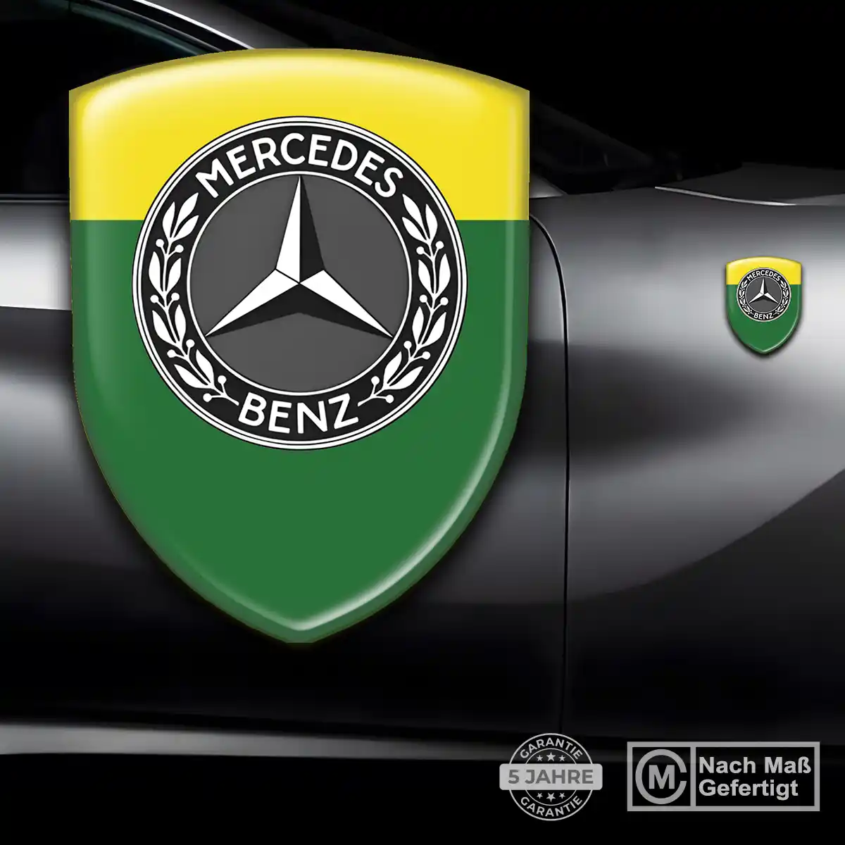 Mercedes Emblem Aufkleber Premium-Edition