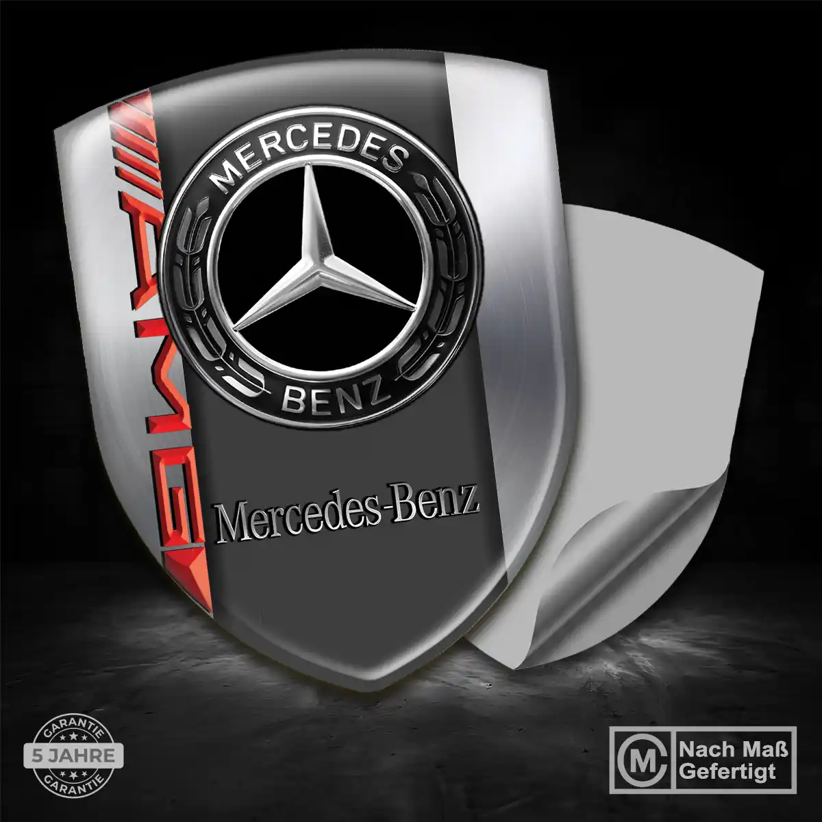 Mercedes Emblem Aufkleber Premiumqualität