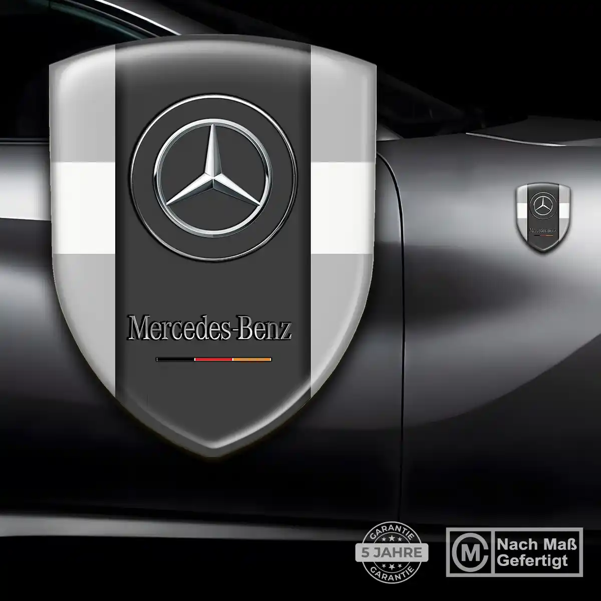 Mercedes Emblem Aufkleber Wappen Auto Limitierte Auflage