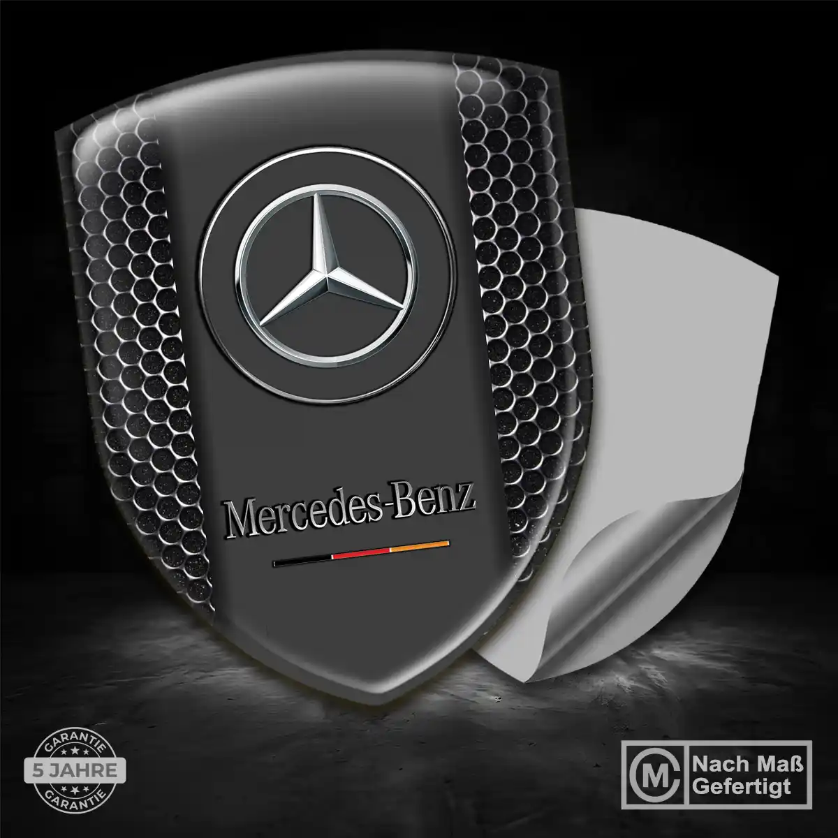 Mercedes Emblem Aufkleber Wappen Hohe Qualität