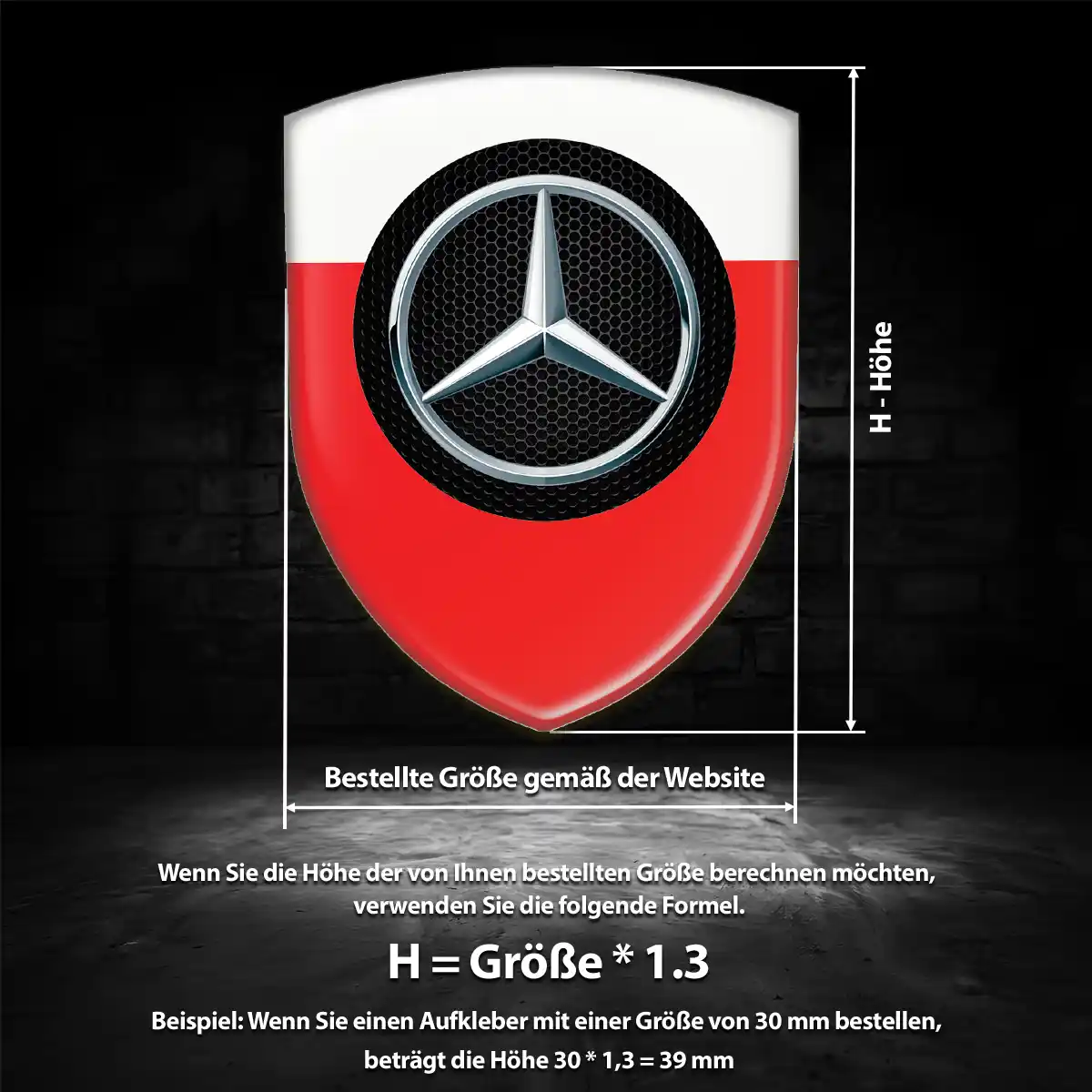 Mercedes Emblem Auto Premium-Edition