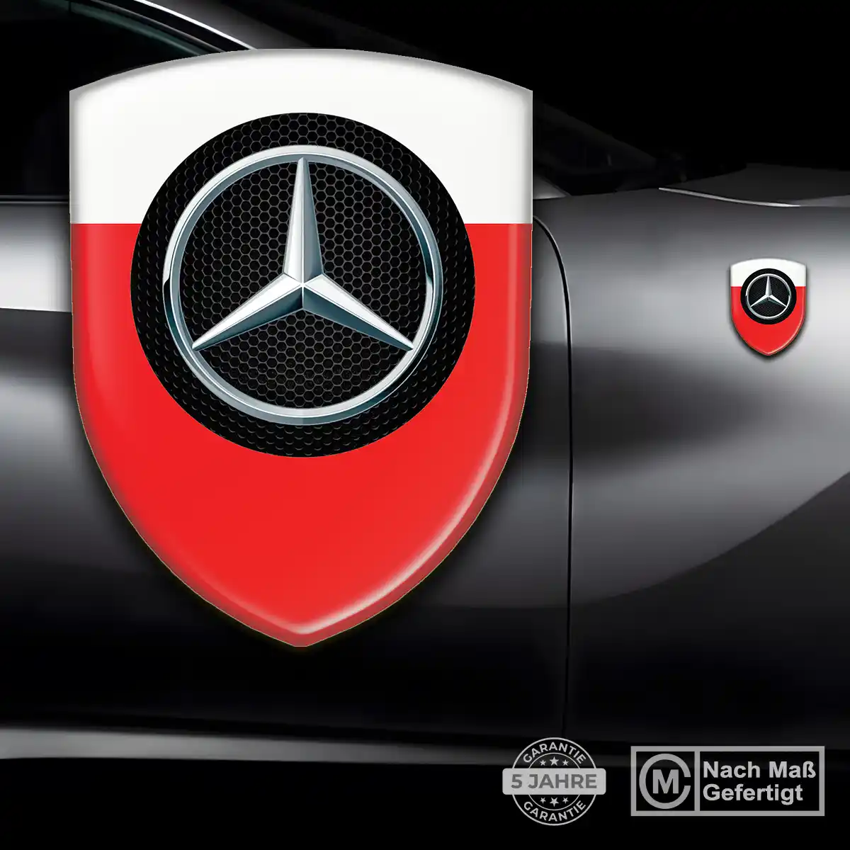 Mercedes Emblem Auto Premium-Edition