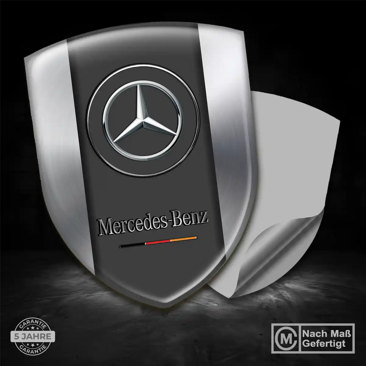 Mercedes Emblem Auto Stilvolles Design