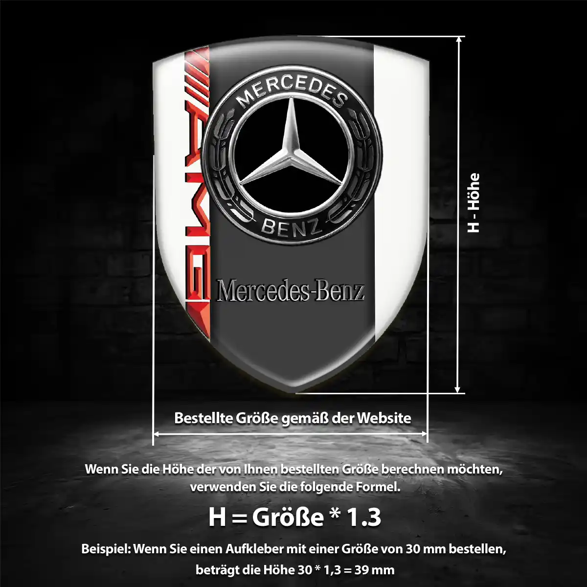 Mercedes Emblem Limitierte Auflage