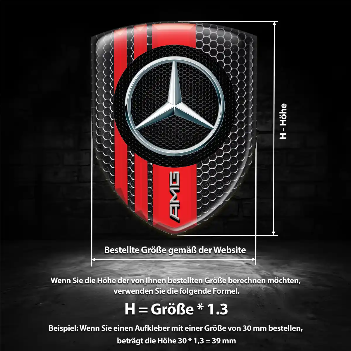 Mercedes Emblem Luxus-Edition