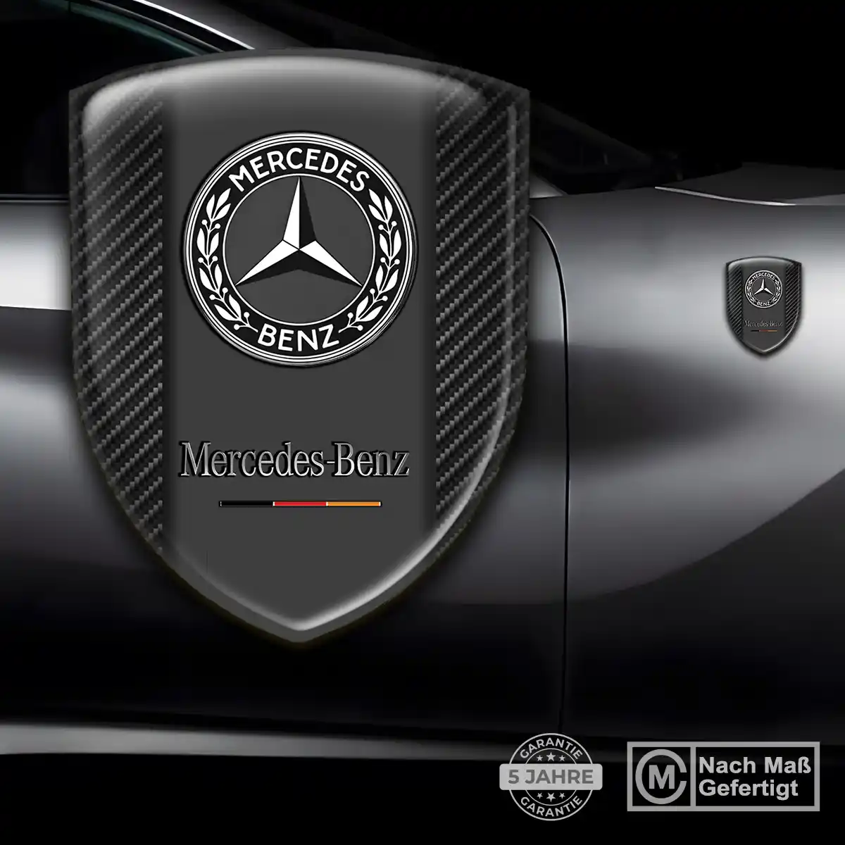 Mercedes Emblem Stilvolles Design