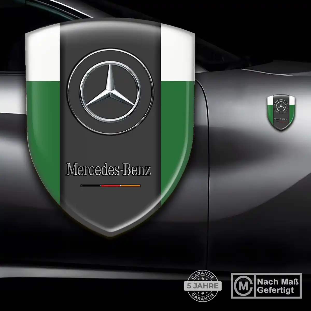 Mercedes Emblem Wappen Aufkleber Limitierte Auflage