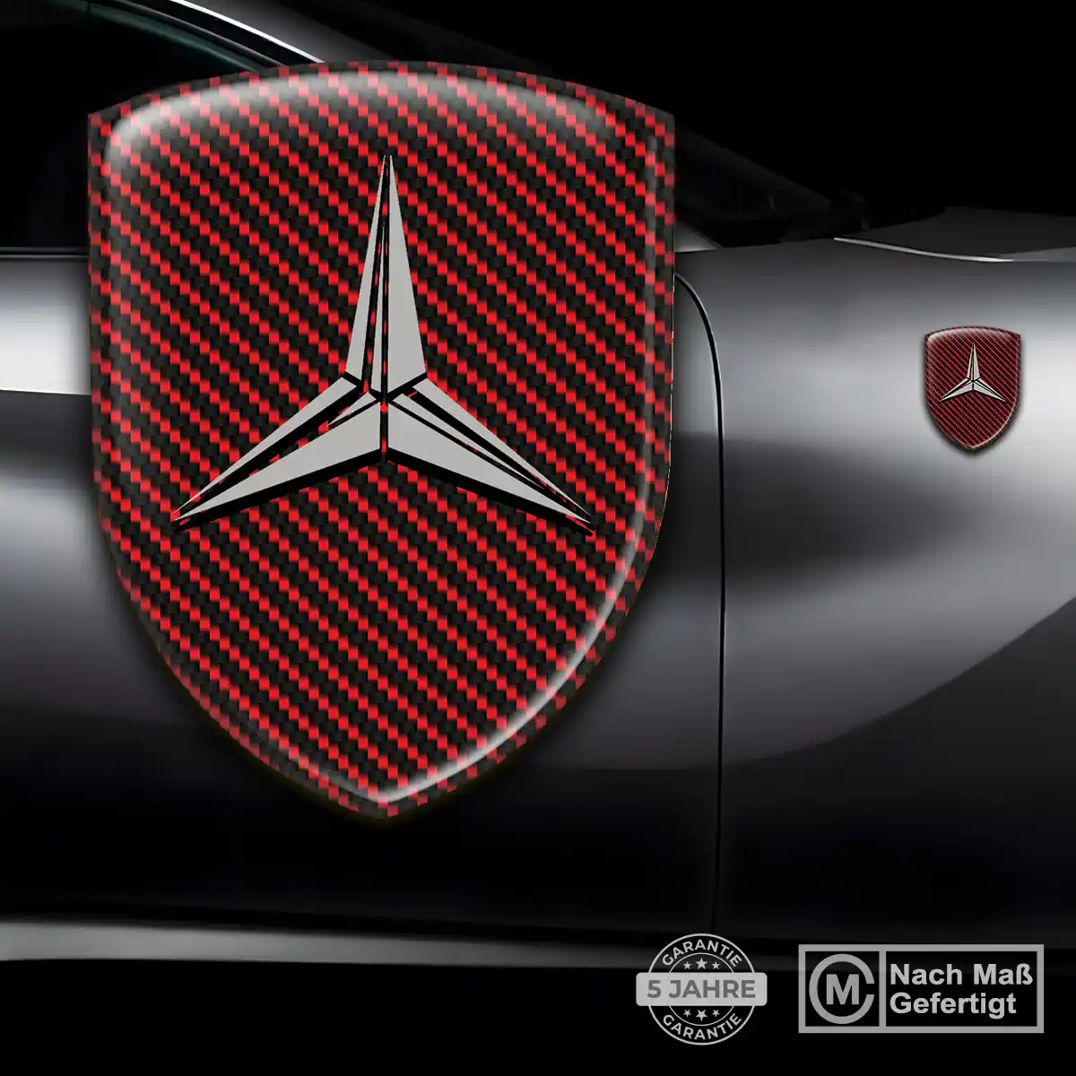 Mercedes Emblem Wappen Auto Hohe Qualität