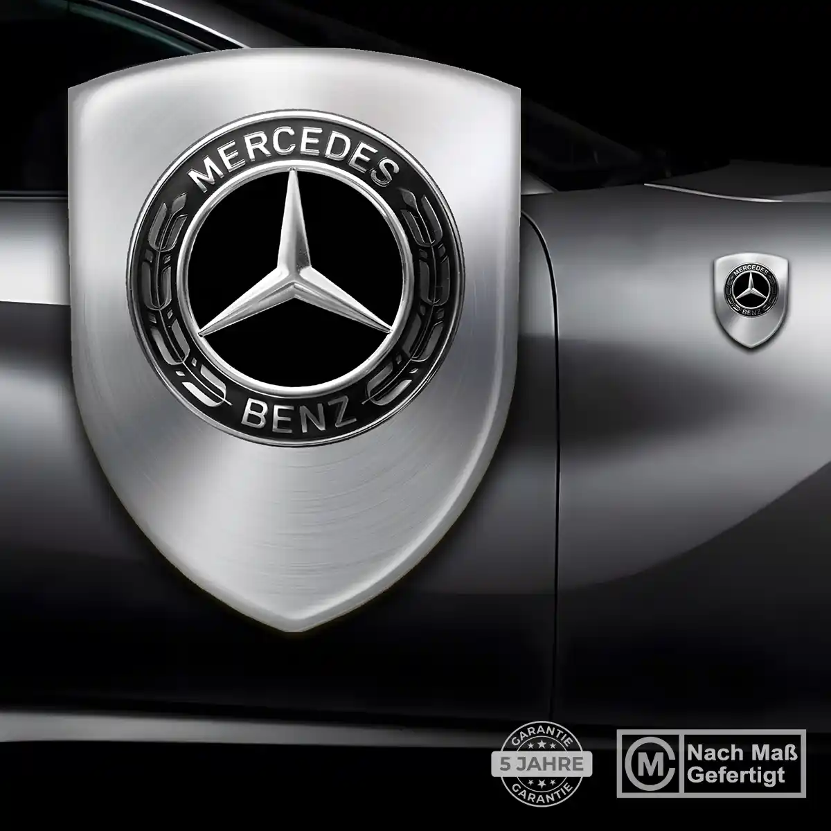 Mercedes Emblem Wappen Auto Limitierte Auflage