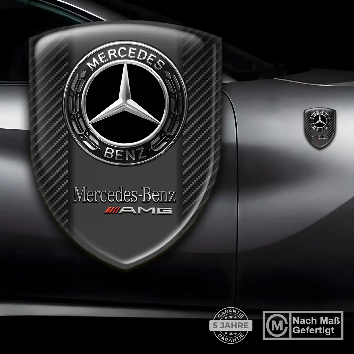 Mercedes Emblem Wappen Auto Premiumqualität