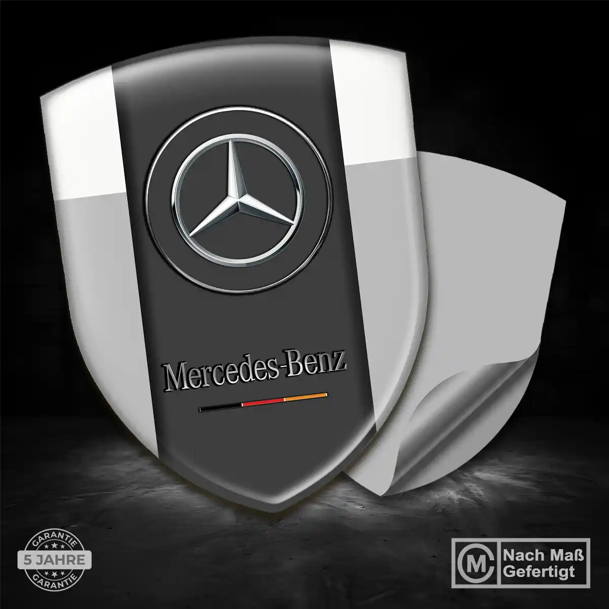 Mercedes Emblem Wappen Luxus-Edition