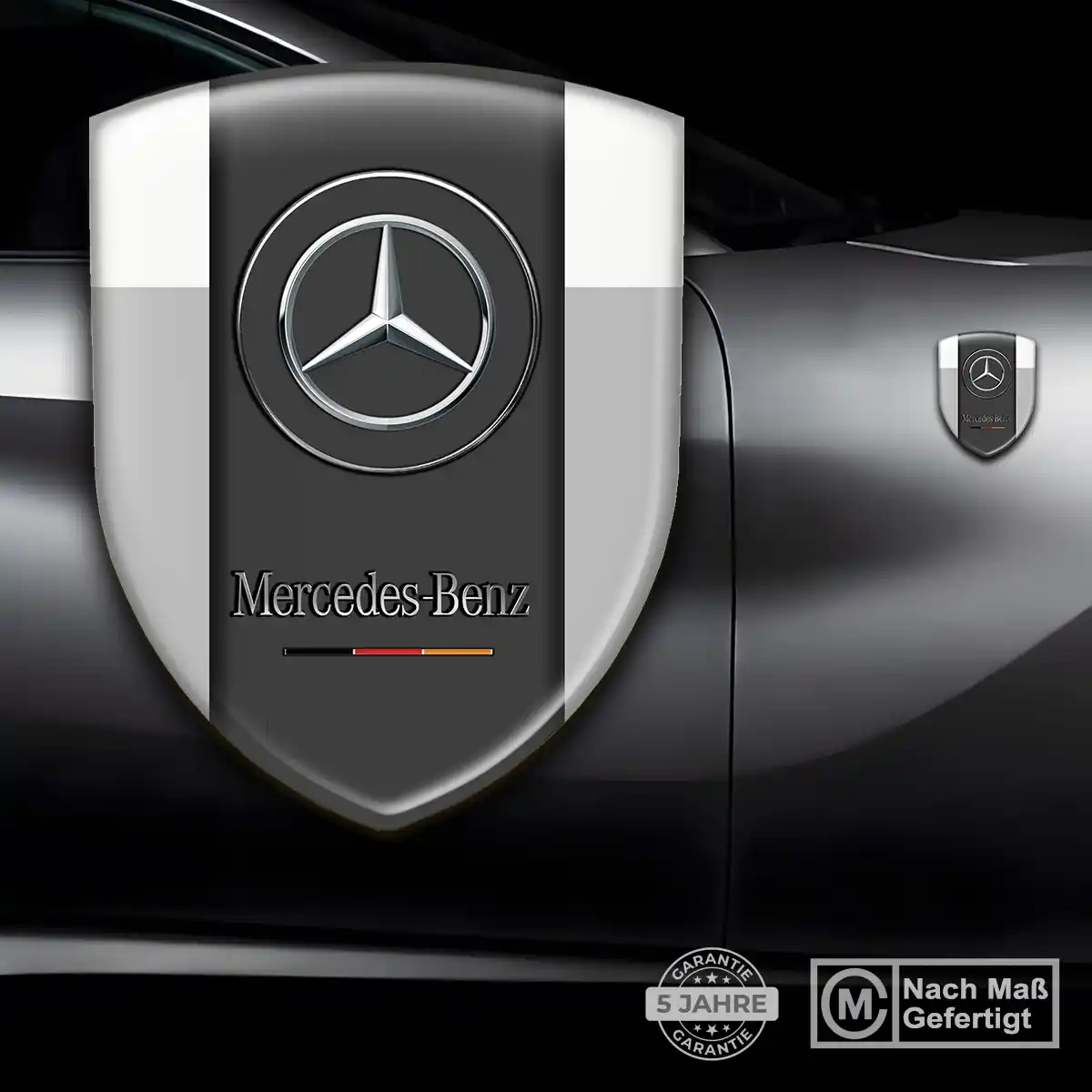 Mercedes Emblem Wappen Luxus-Edition