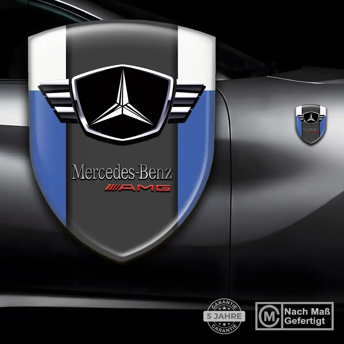 Mercedes Emblem Wappen Premiumqualität
