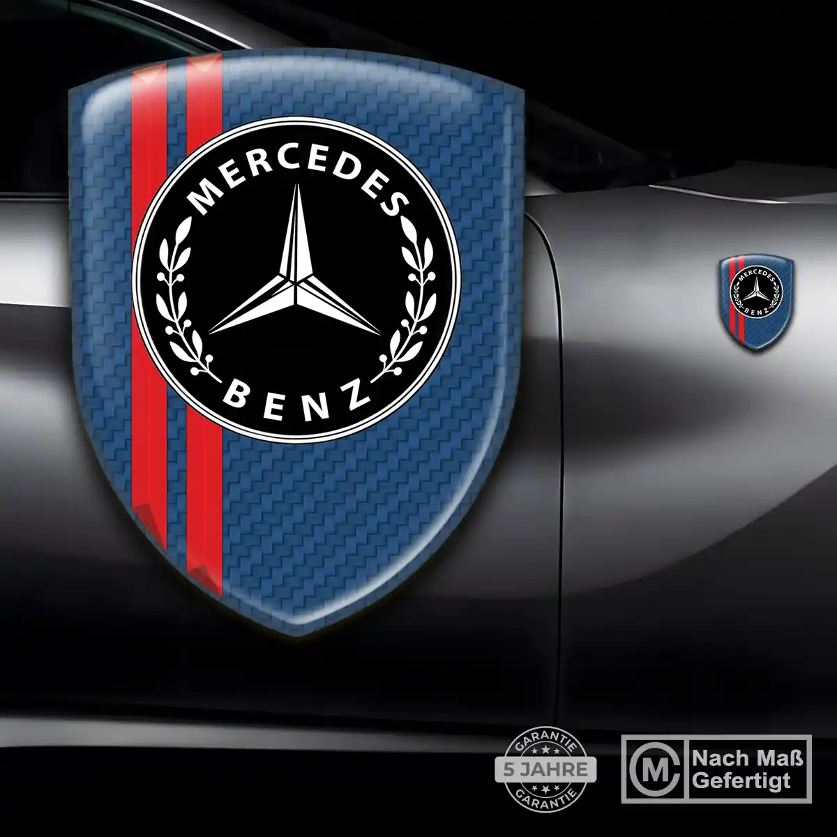 Mercedes Embleme Auto Hohe Qualität