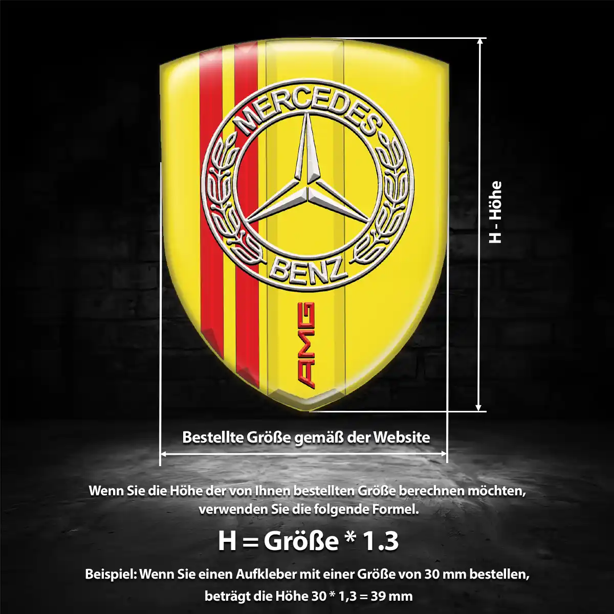 Mercedes Embleme Auto Premium-Edition