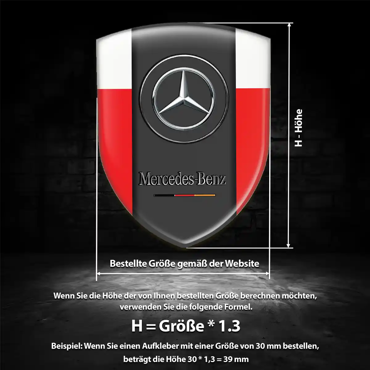 Mercedes Embleme Limitierte Auflage