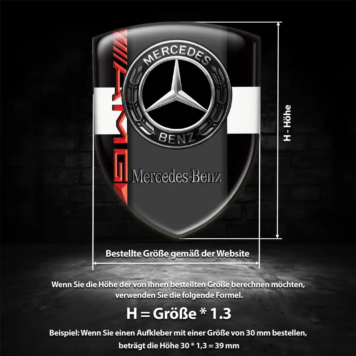 Mercedes Embleme Premium-Edition