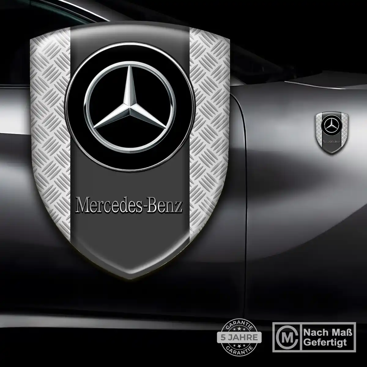 Mercedes Embleme Silikon Aufkleber Auto Hohe Qualität