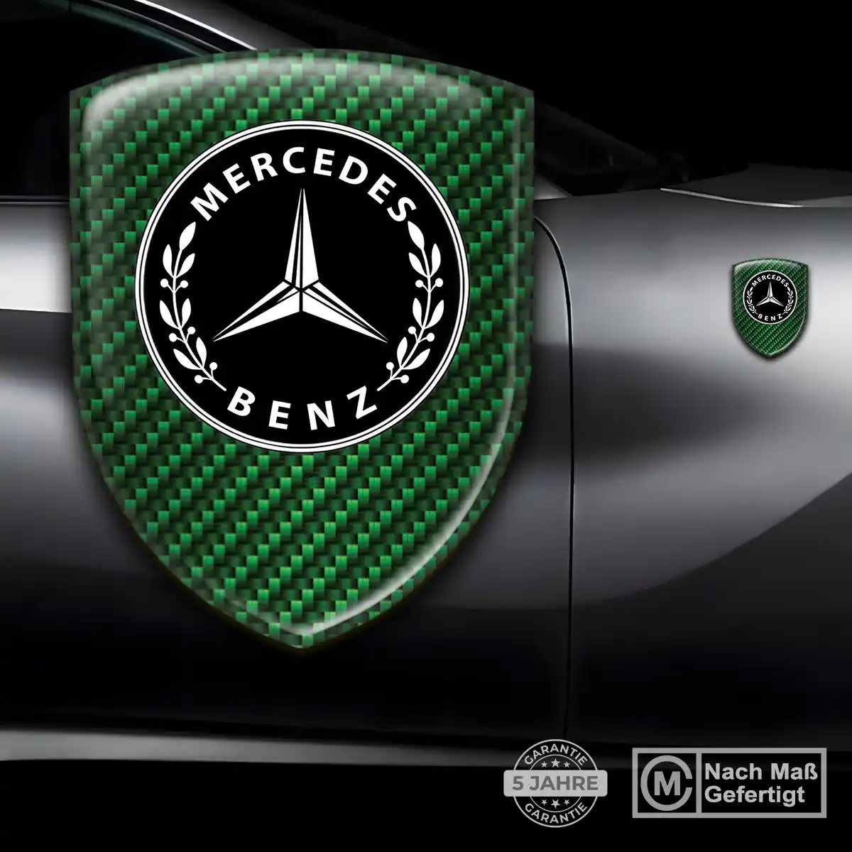 Mercedes Embleme Stilvolles Design