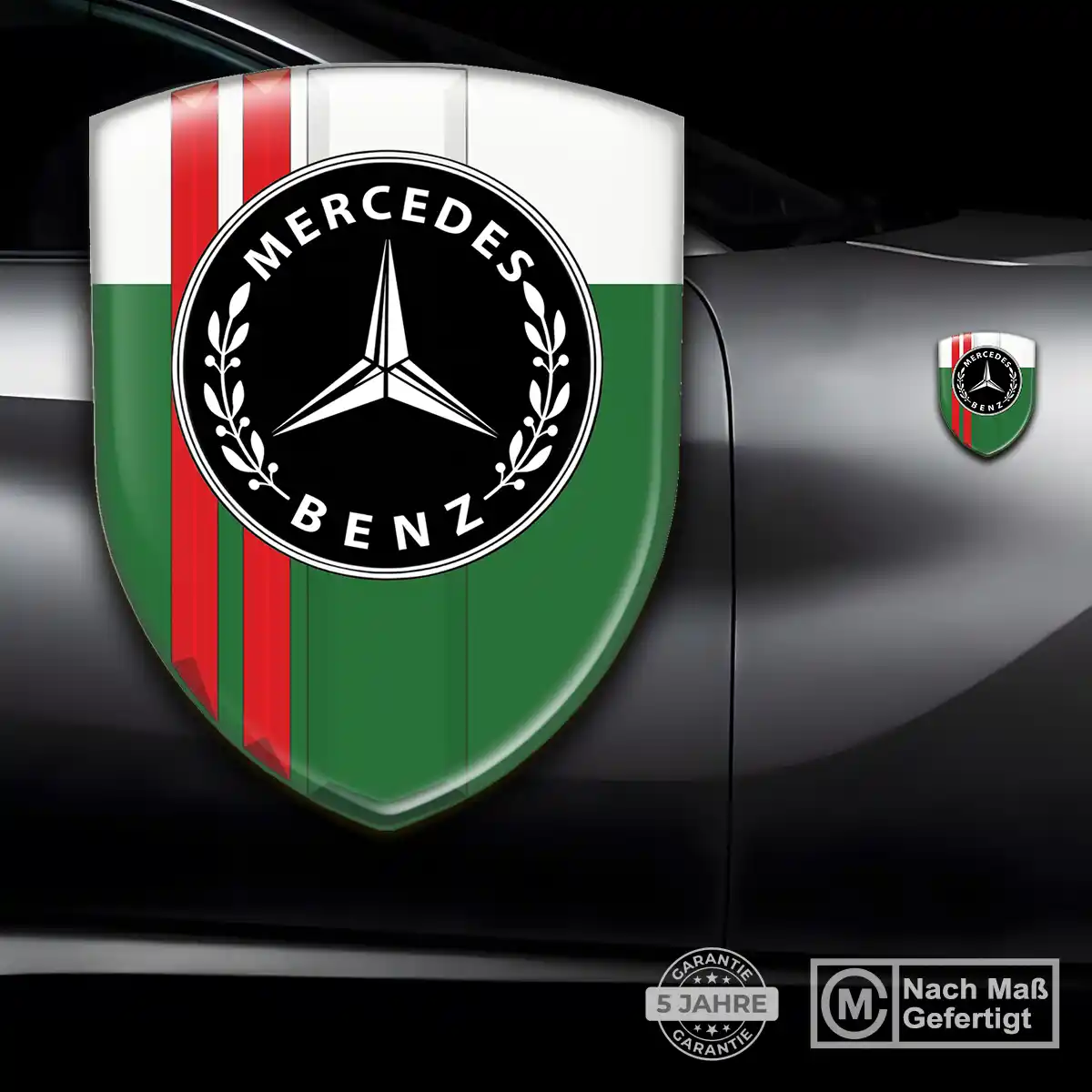 Mercedes Silikon Aufkleber Auto Limitierte Auflage