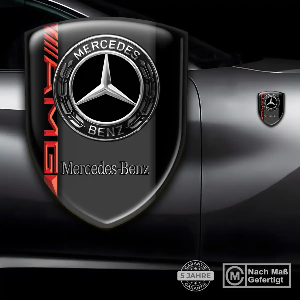 Mercedes Silikon Aufkleber Hohe Qualität