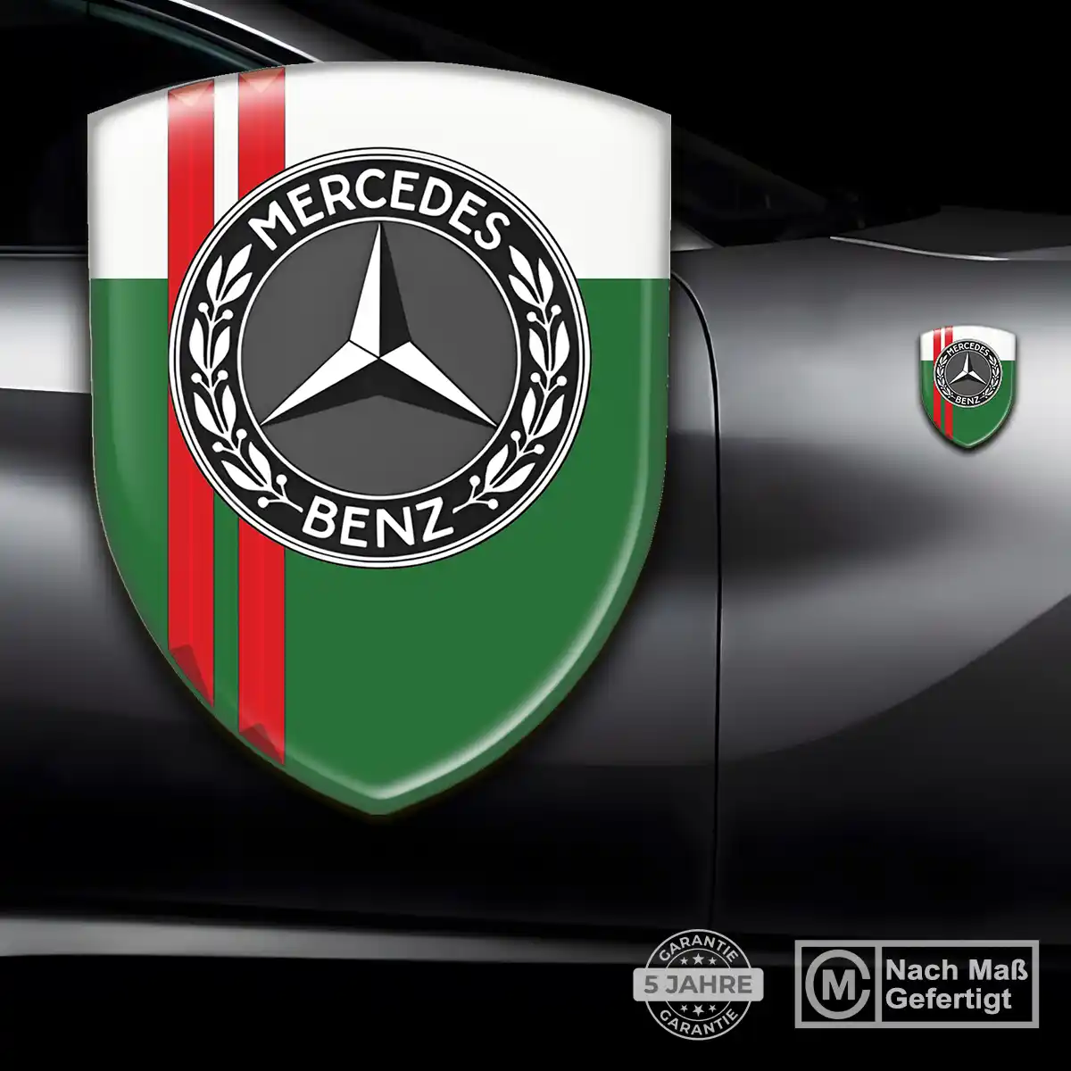 Mercedes Wappen Aufkleber Emblem Auto Hohe Qualität