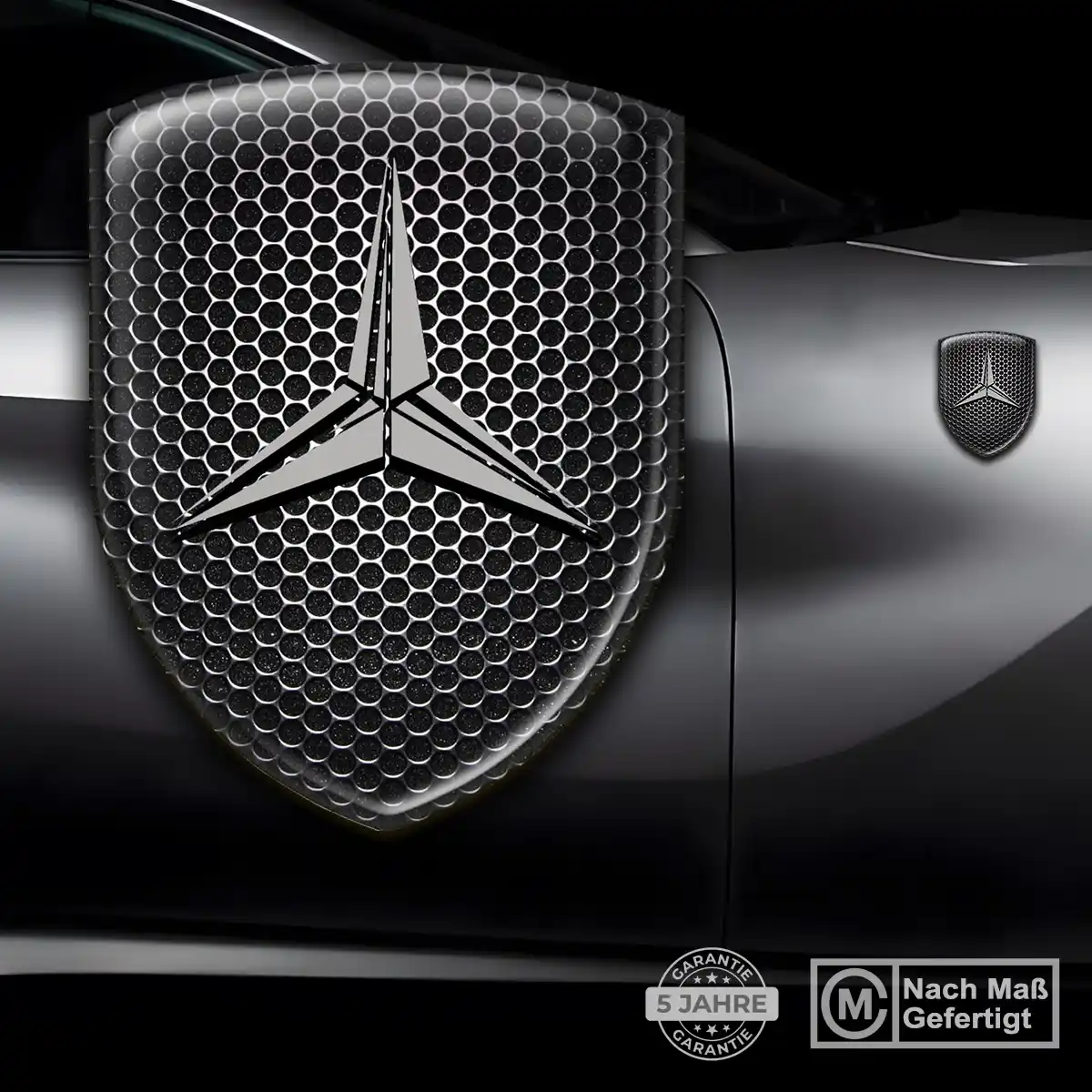 Mercedes Wappen Aufkleber Emblem Auto Premiumqualität