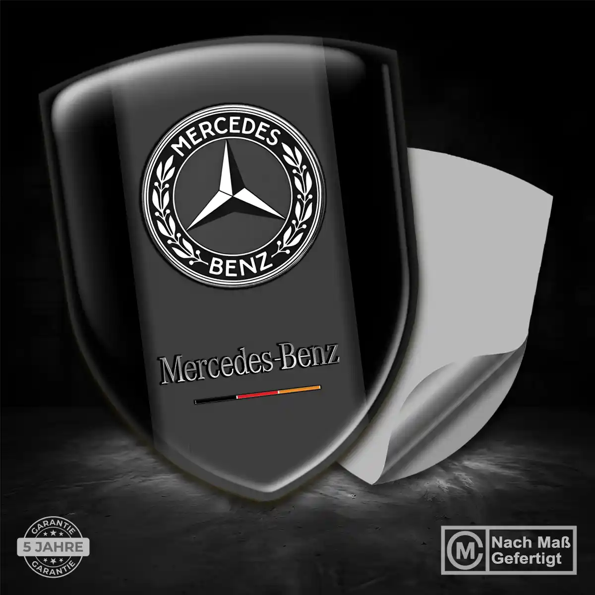 Mercedes Wappen Aufkleber Limitierte Auflage