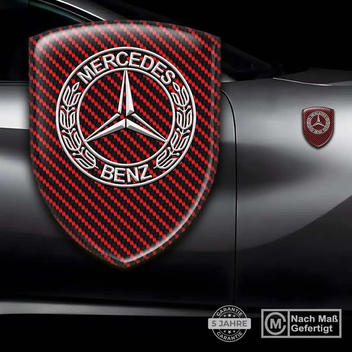 Mercedes Wappen Emblem Auto Hohe Qualität