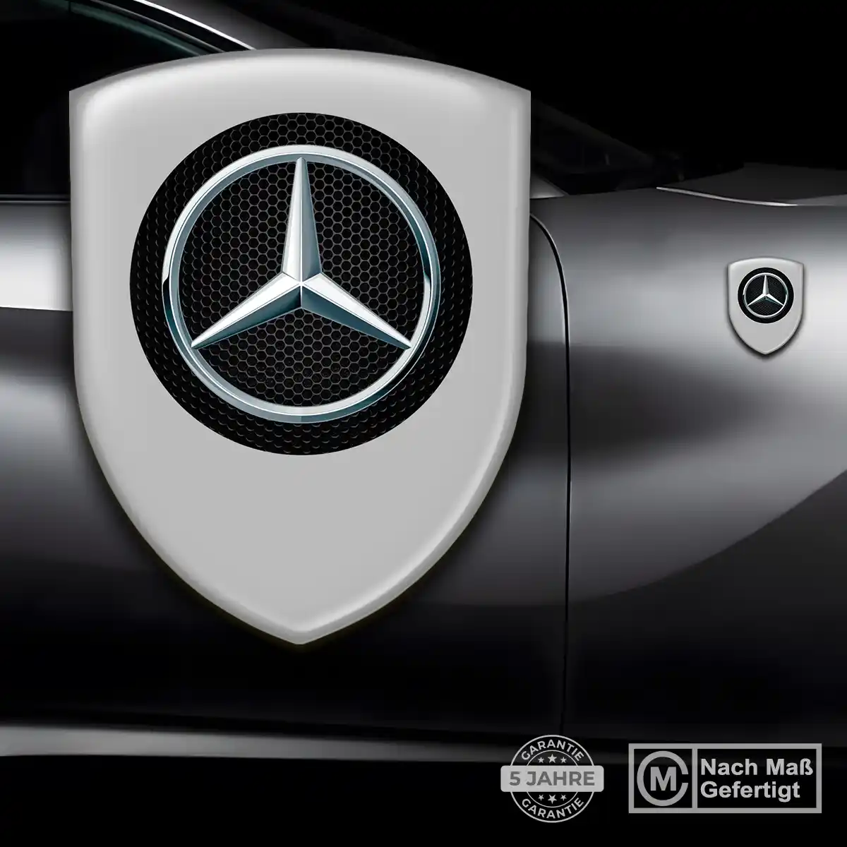 Mercedes Wappen Emblem Auto Limitierte Auflage